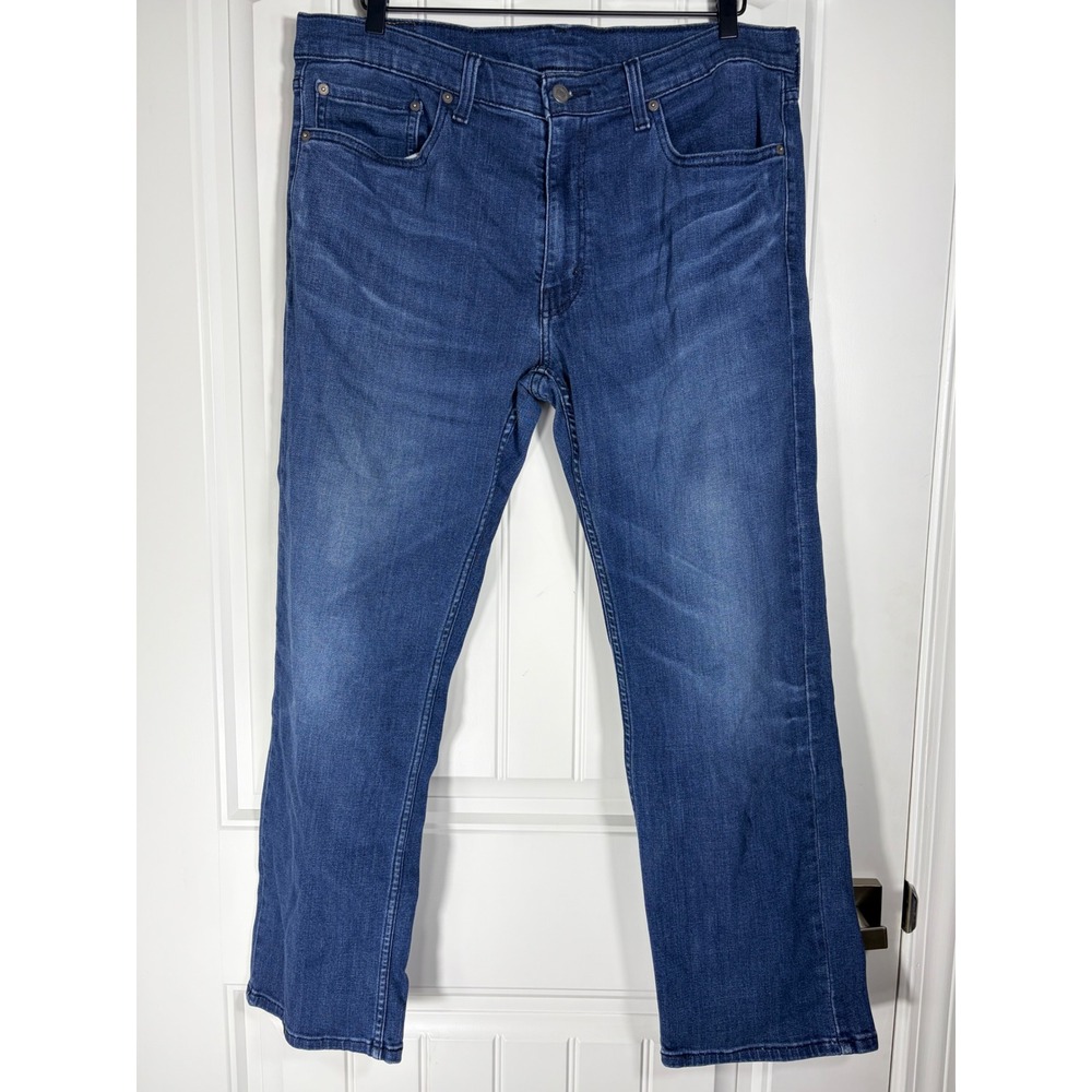 Levis 559 Relaxed Straight Jeans Mens 36x30 Blue Denim Medium Wash 559-0444